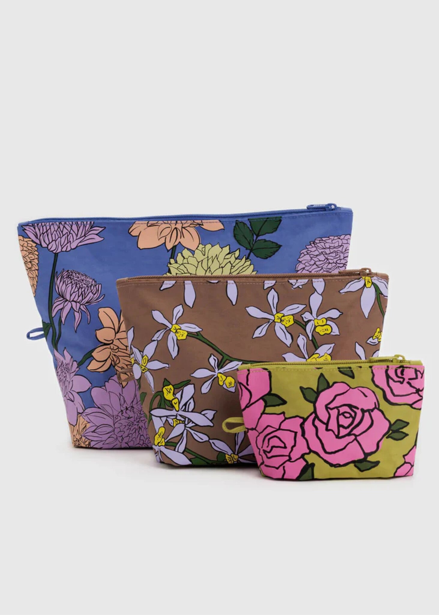 Pochette Go Garden Flowers Baggu