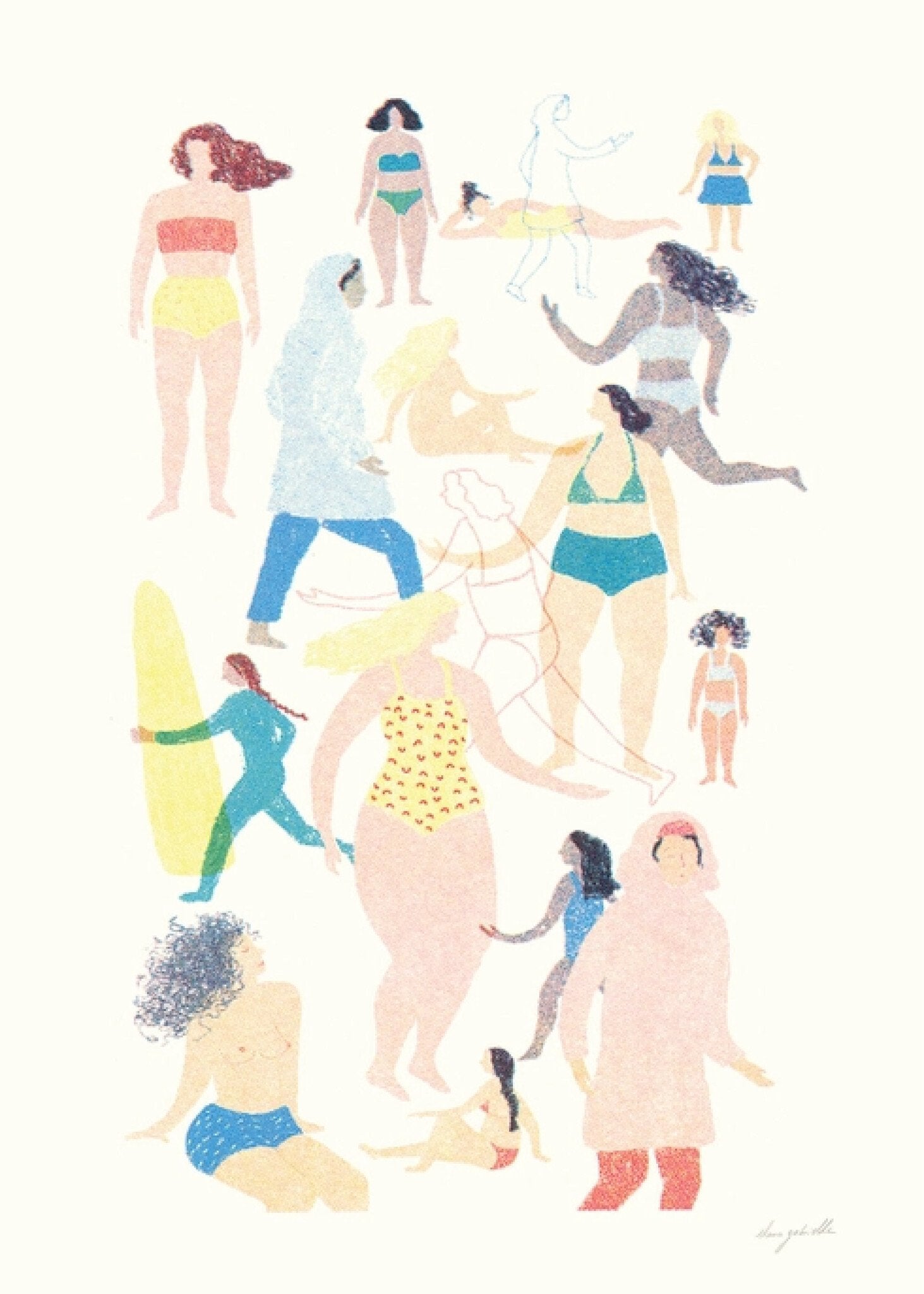 Affiche Swim 8 x 10 Elana Gabrielle