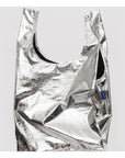 Sac Réutilisable Standard Baggu Métallique Argent