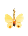 Boucles d'oreilles Papillon Jaune Coucou Suzette