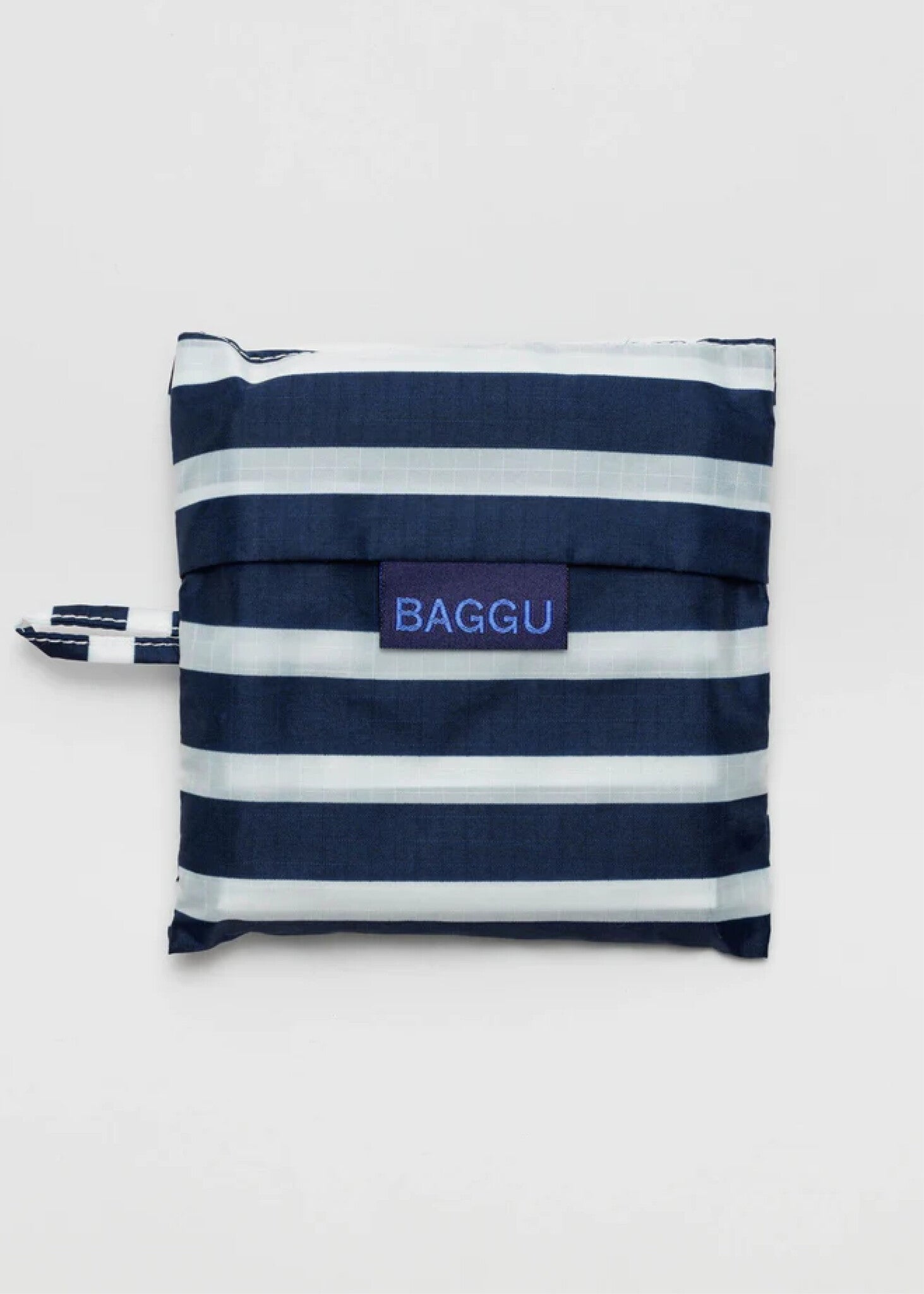 Sac Réutilisable Standard Baggu Navy Stripe