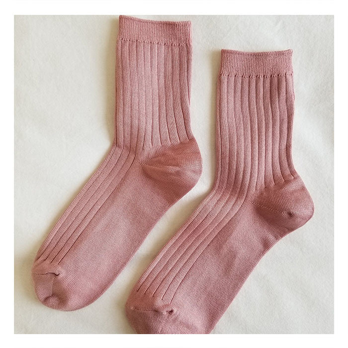 Chaussettes Her Le Bon Shoppe Rose Désert