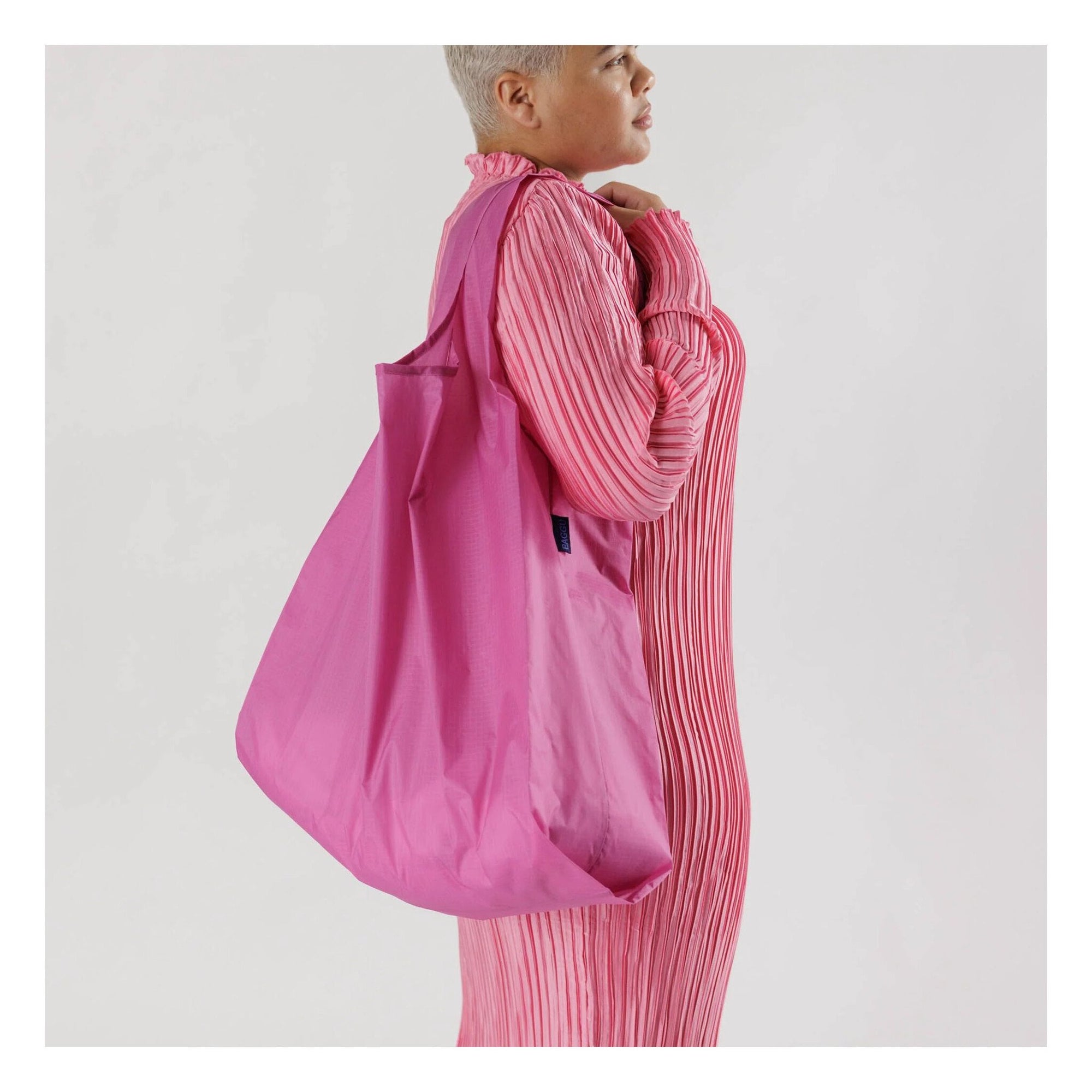 Sac Réutilisable Grand Baggu Extra Pink