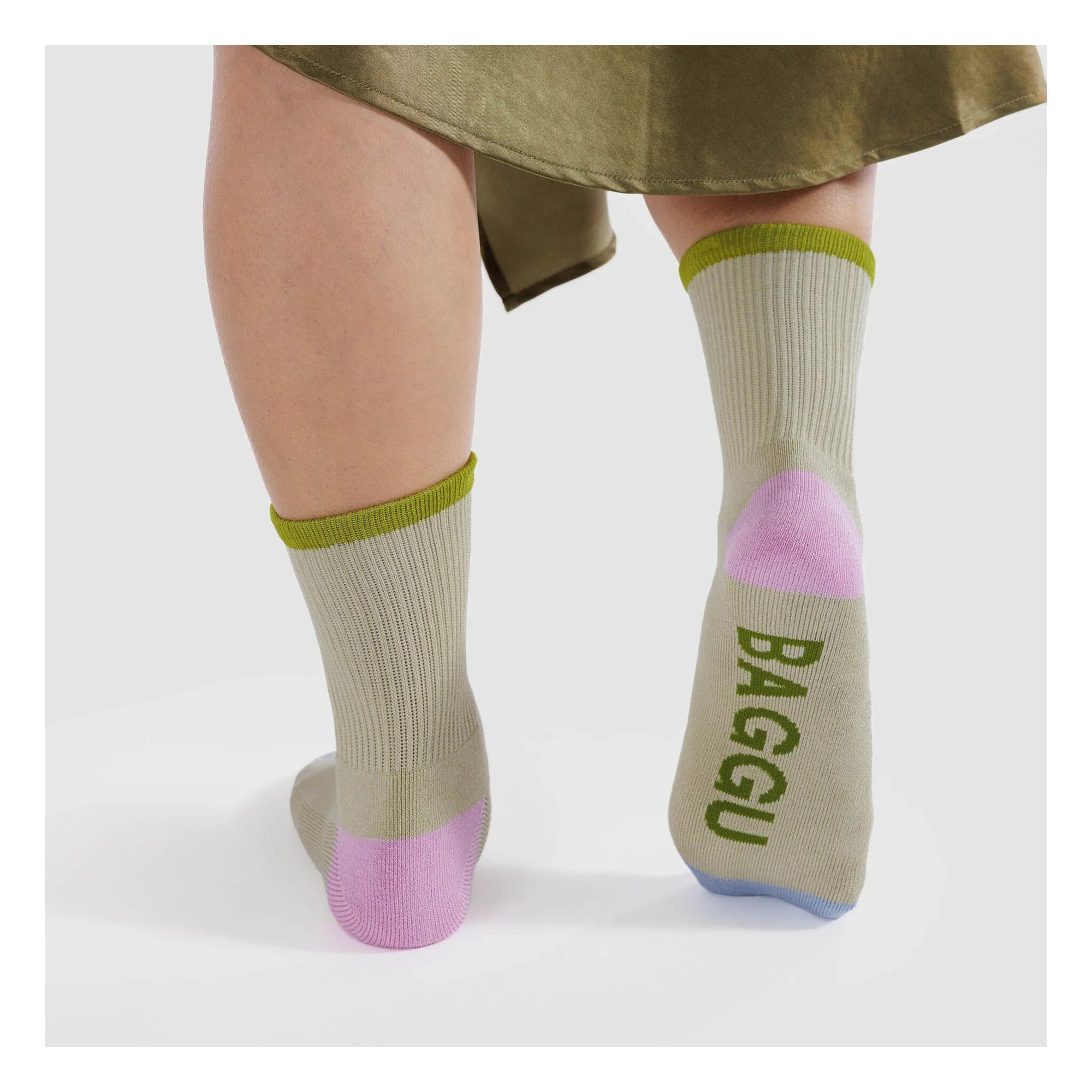 Chaussettes Ribbed Baggu Stone Mix