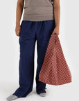 Sac Réutilisable Standard Baggu Pink Brown Check