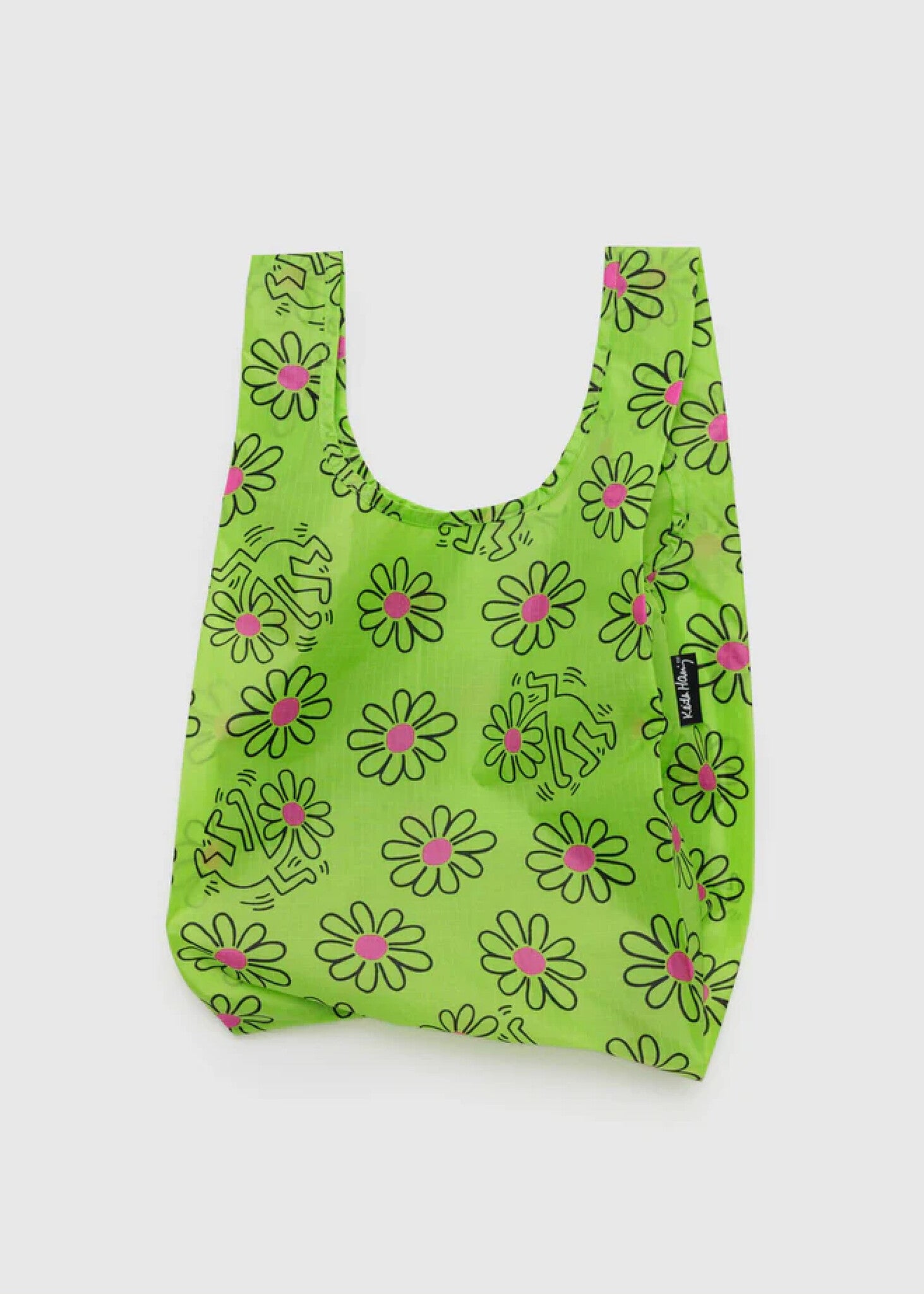 Petit Sac Réutilisable Baggu Keith Haring Flower