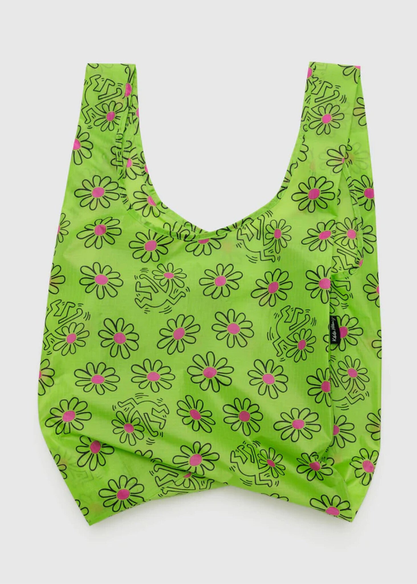 Sac Réutilisable Standard Baggu Keith Haring Flower