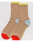 Chaussettes Ribbed Baggu Beige Mix