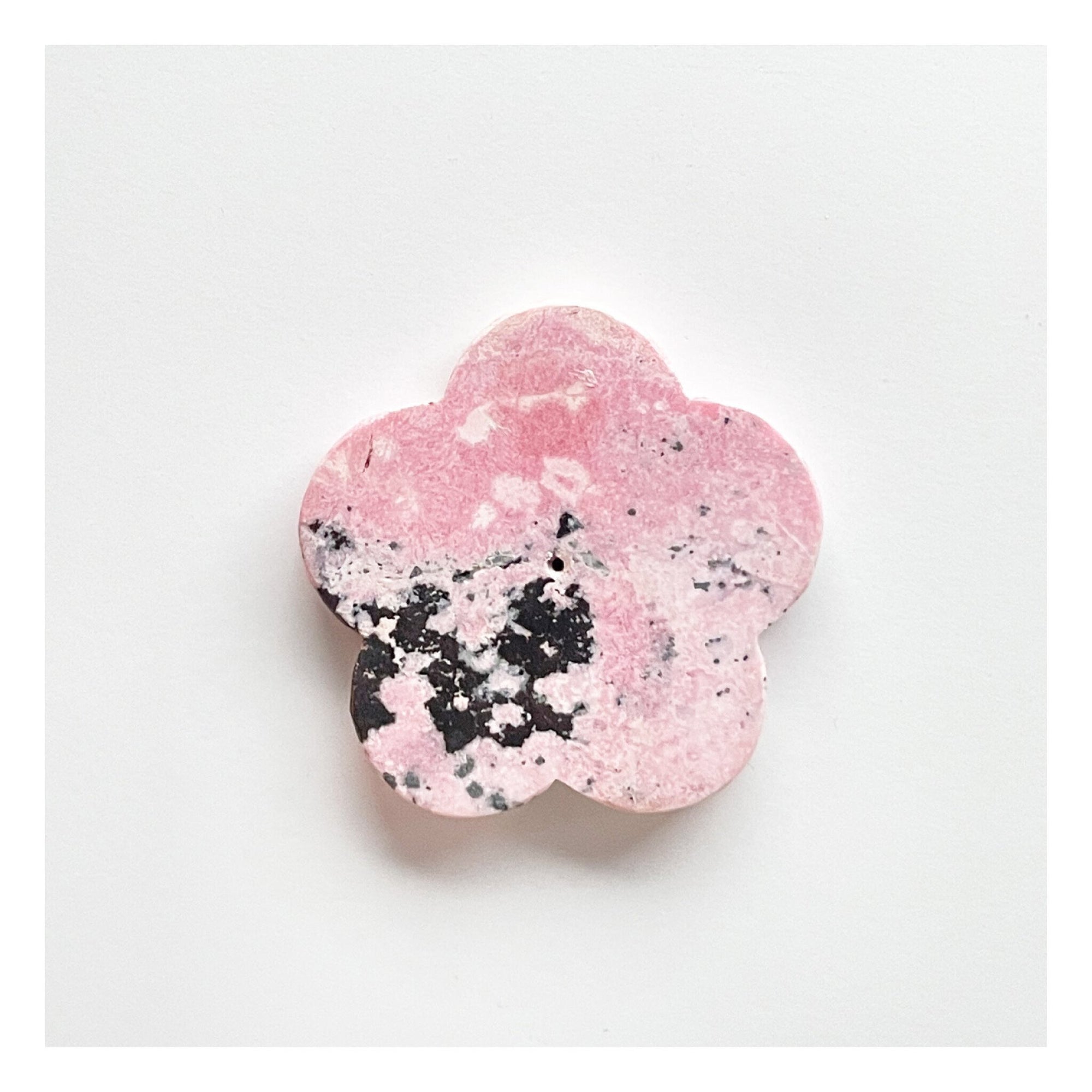 Porte-Encens Botanica Fleur Rose en Rhodonite