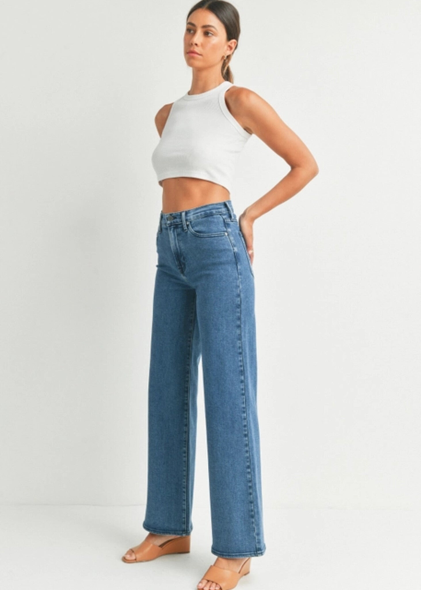 Jeans Palazzo Bleu JBD