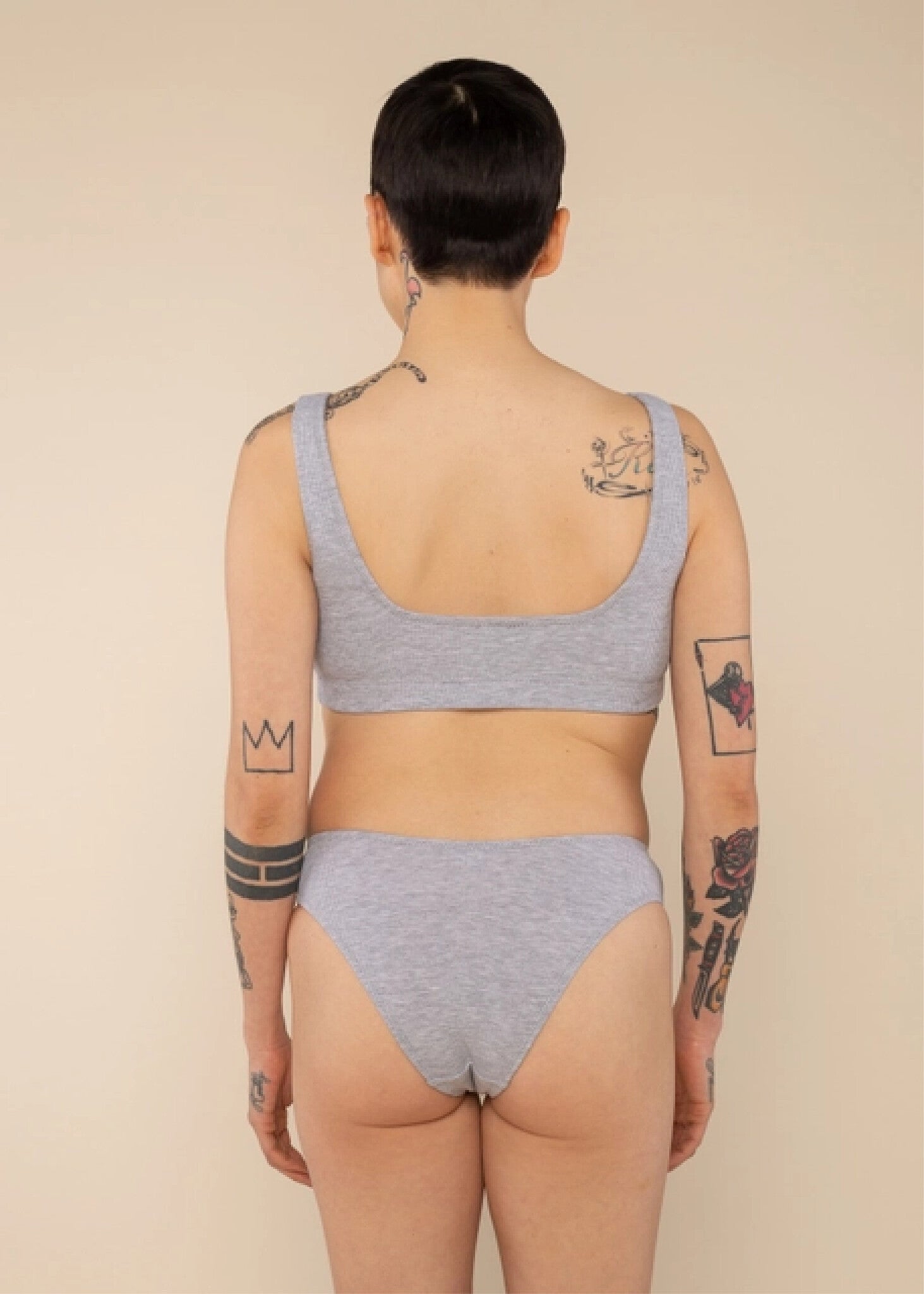 Bralette col Carré NLT Gris