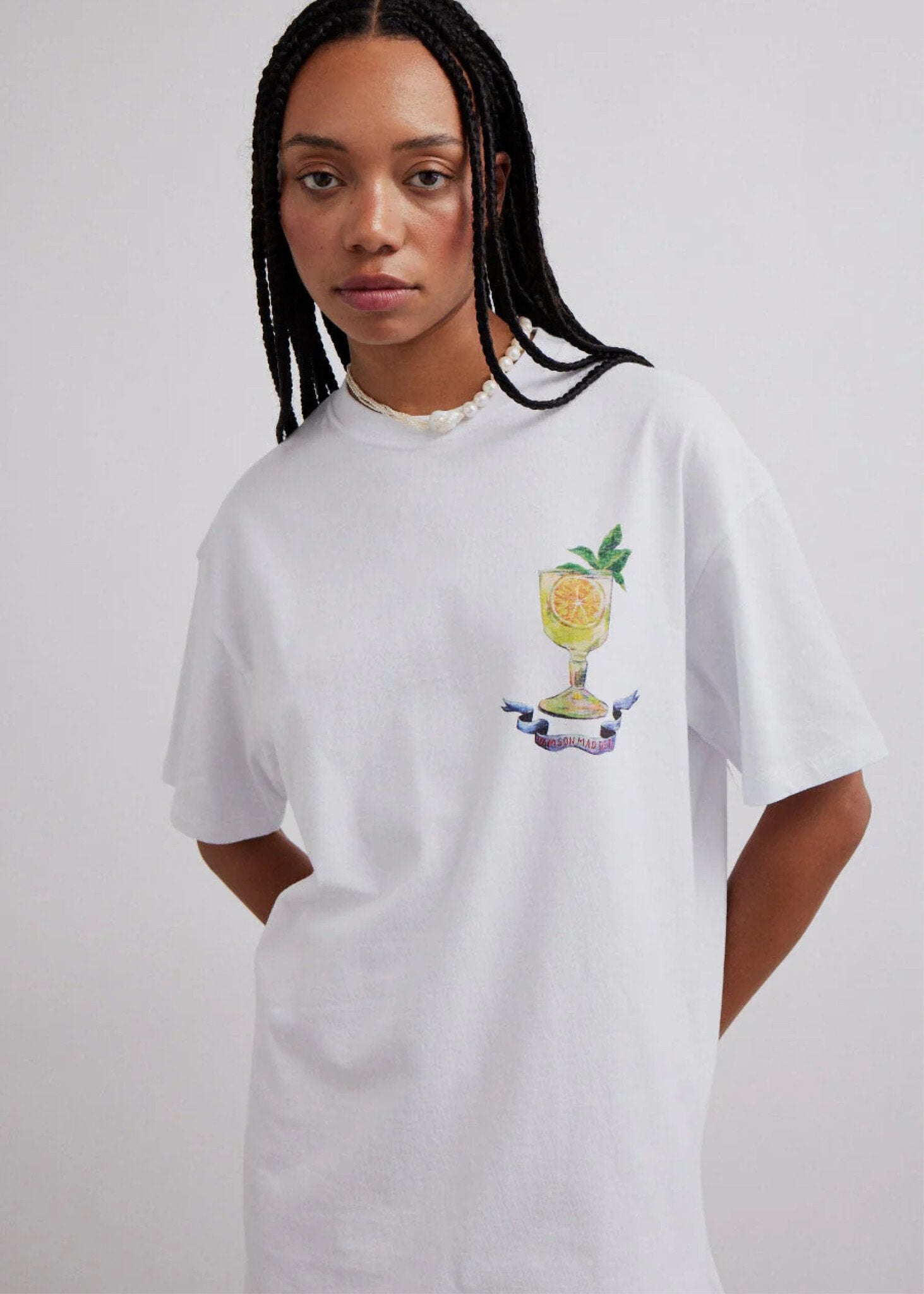 T-shirt Damson Madder Limoncello