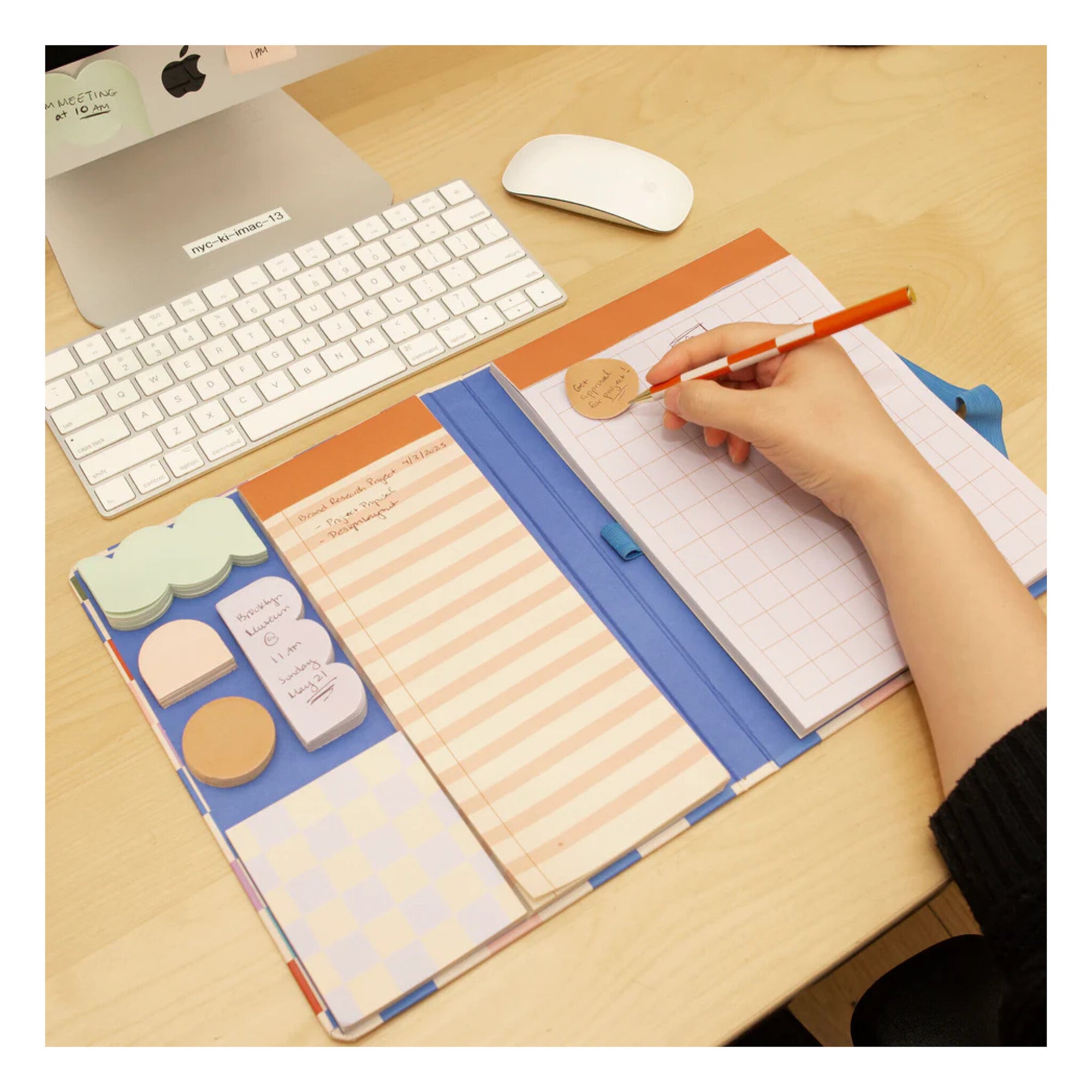 Carnet avec ensemble de Sticky Notes Kikkerland