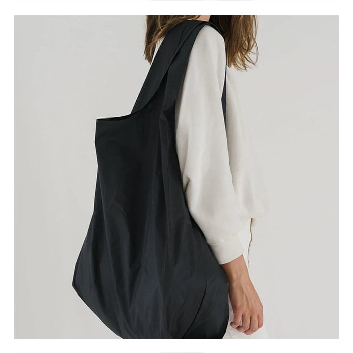 Sac Réutilisable Grand Baggu Noir