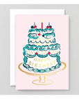 Carte de Souhaits HB Cake & Candle WRAP