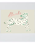 Carte de Souhaits Thanks Dog WRAP