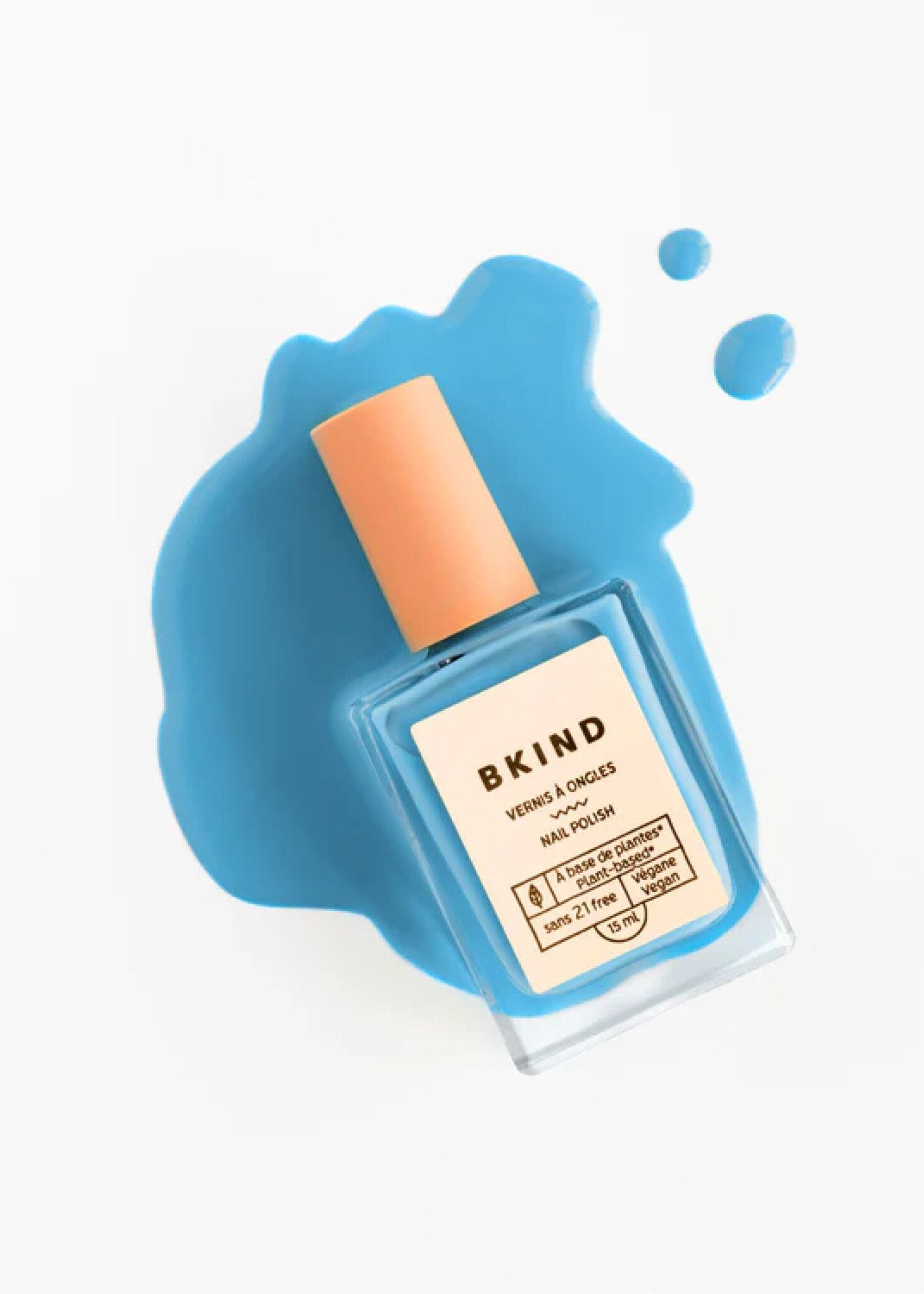 Vernis à Ongles Autour du Monde Bkind (Plusieurs options disponibles)