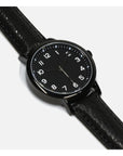 Montre Classique Noire Curated Basics