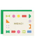 Carte de Souhaits Merci Géométrique Paperole