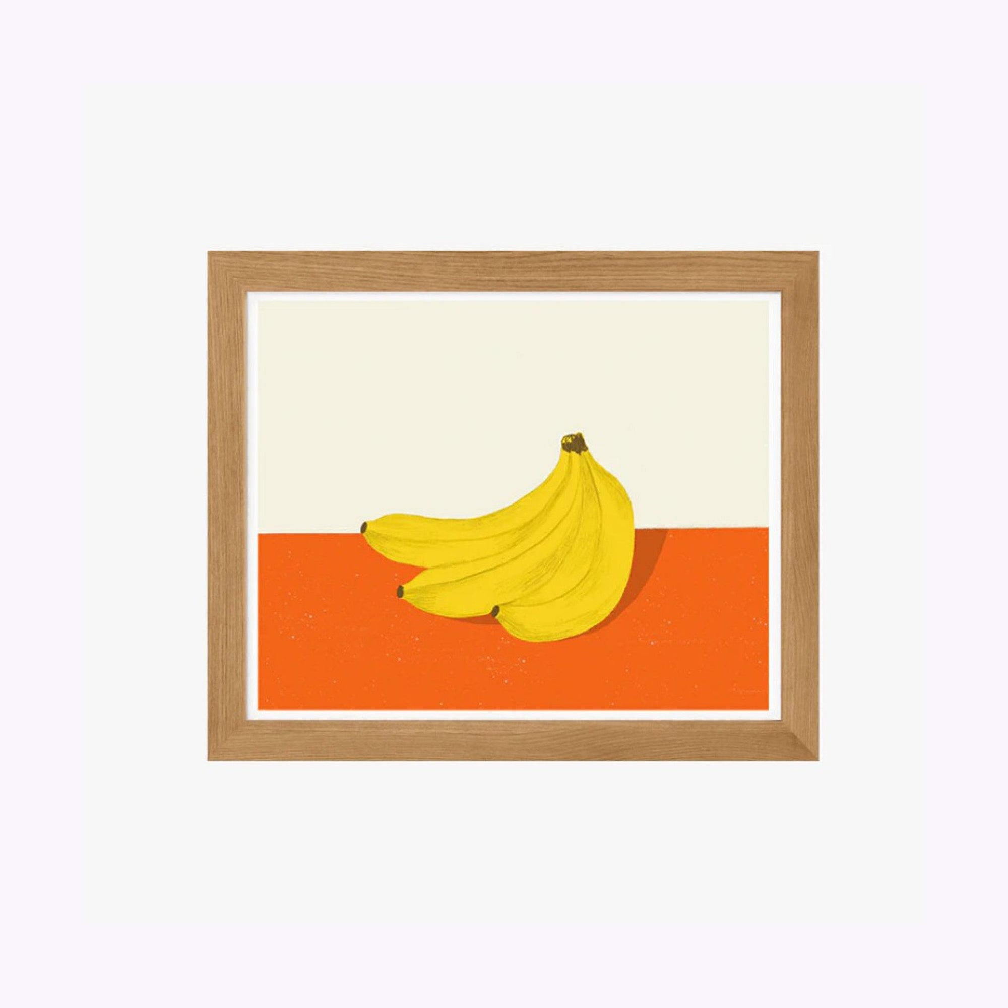 Affiche Bananes 8 x10 Anne-Julie Dudemaine