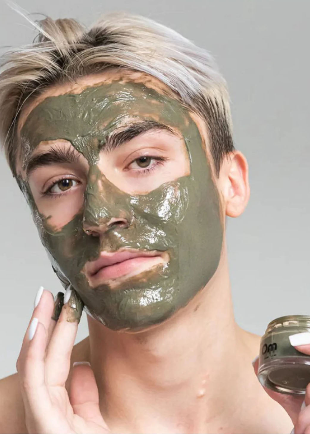 Mini Masque Détoxifiant Matcha et Charcoal 13ml Om Organics
