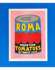 Affiche Riso Roma Plum Tomatoes 30 x 40 cm We Are Out of Office