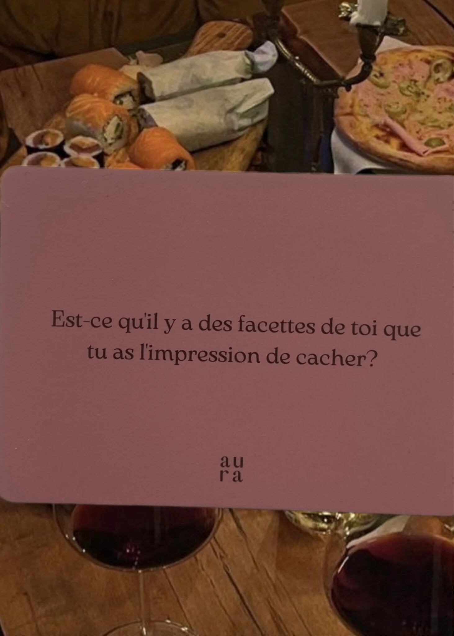 Jeu de Discussion Aura et cie (2 options disponibles)