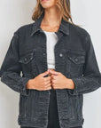 Veste Jeans Oversized JBD Noir