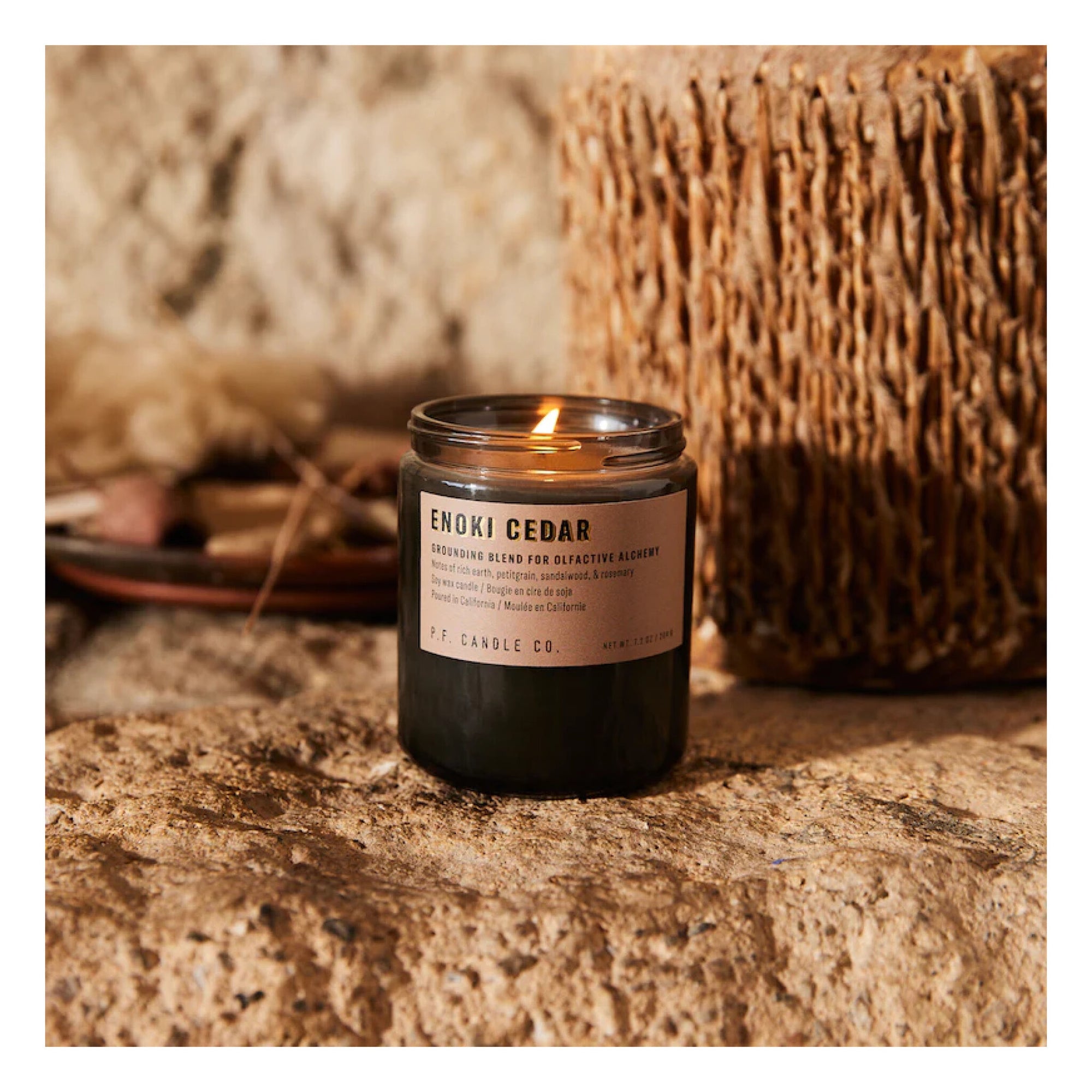 Bougie Pf Candle co Alchemy Enoki Cedar