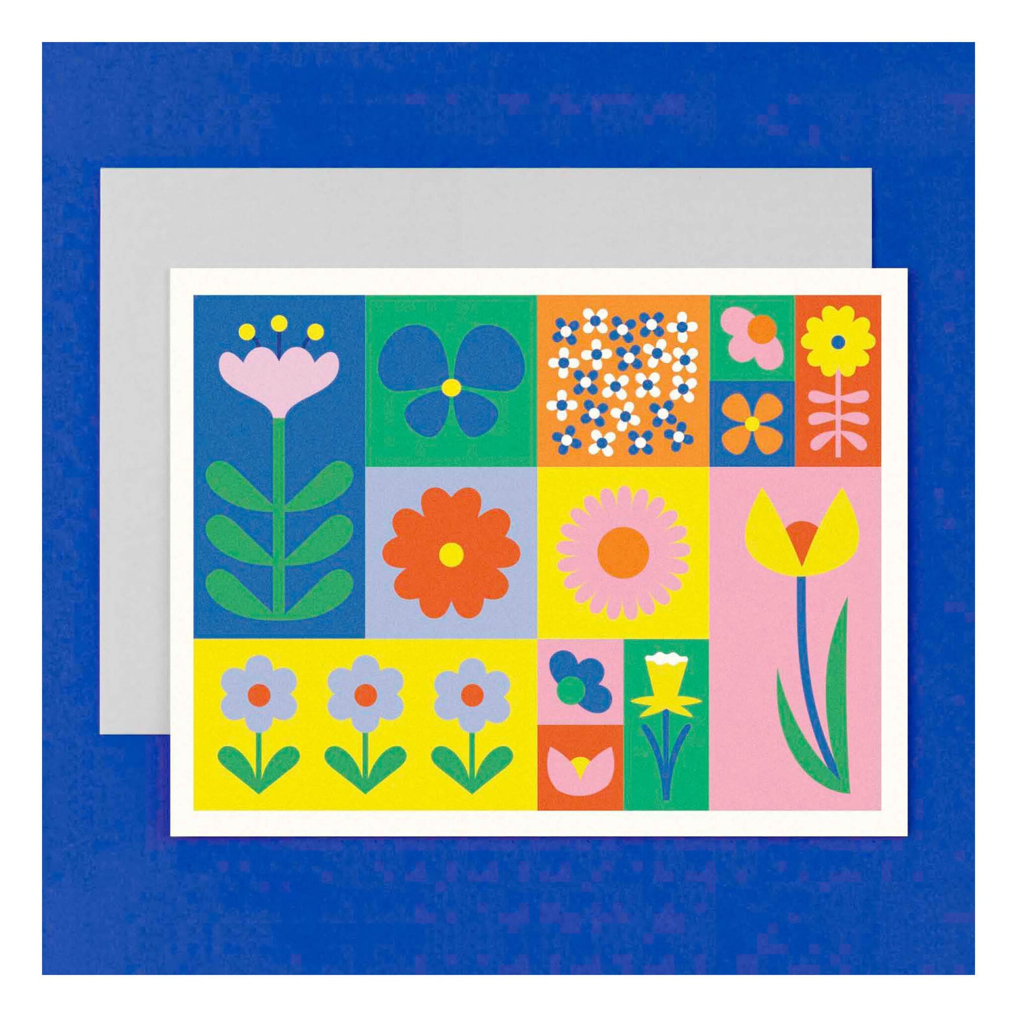 Carte de Souhaits Flower Block My Darlin'