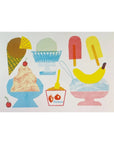 Affiche Riso Ice Cream 8.5 x 11 Lizzie Lomax