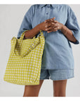 Sac - Duck Bag - Baggu Charteuse Pixel Gingham SOLDE - Vente Finale