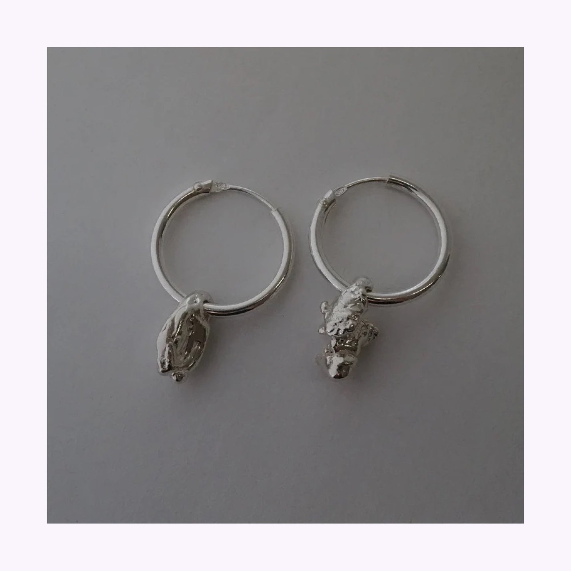 Boucles d&#39;Oreilles Moulemoule Tendre Métal