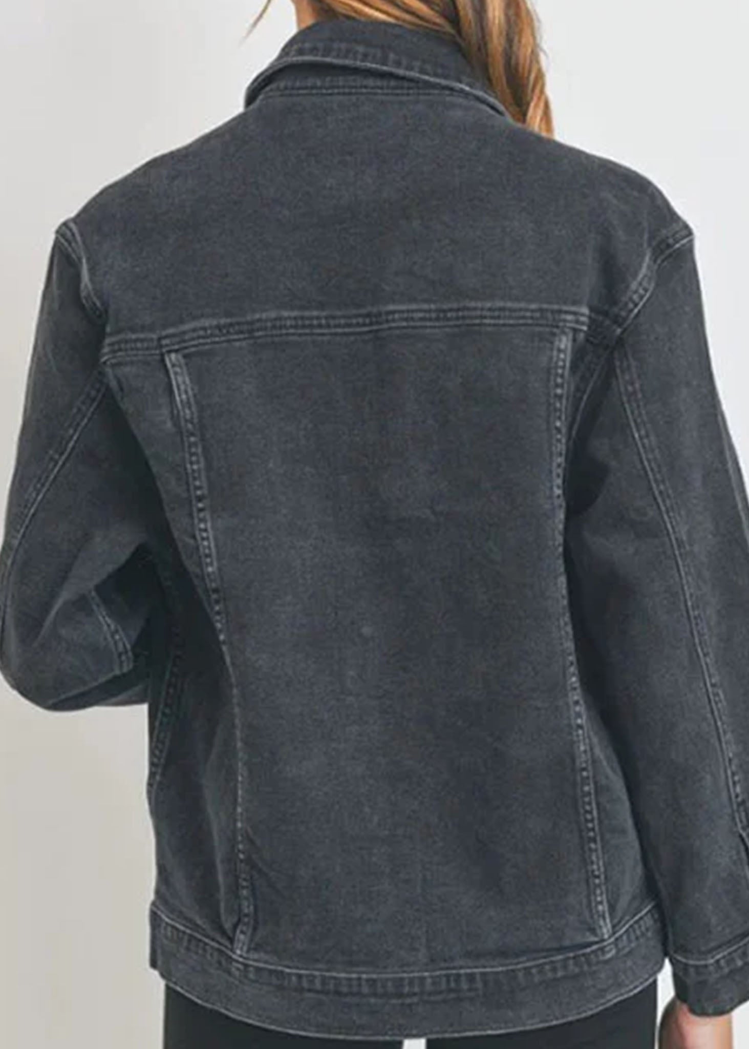 Veste Jeans Oversized JBD Noir