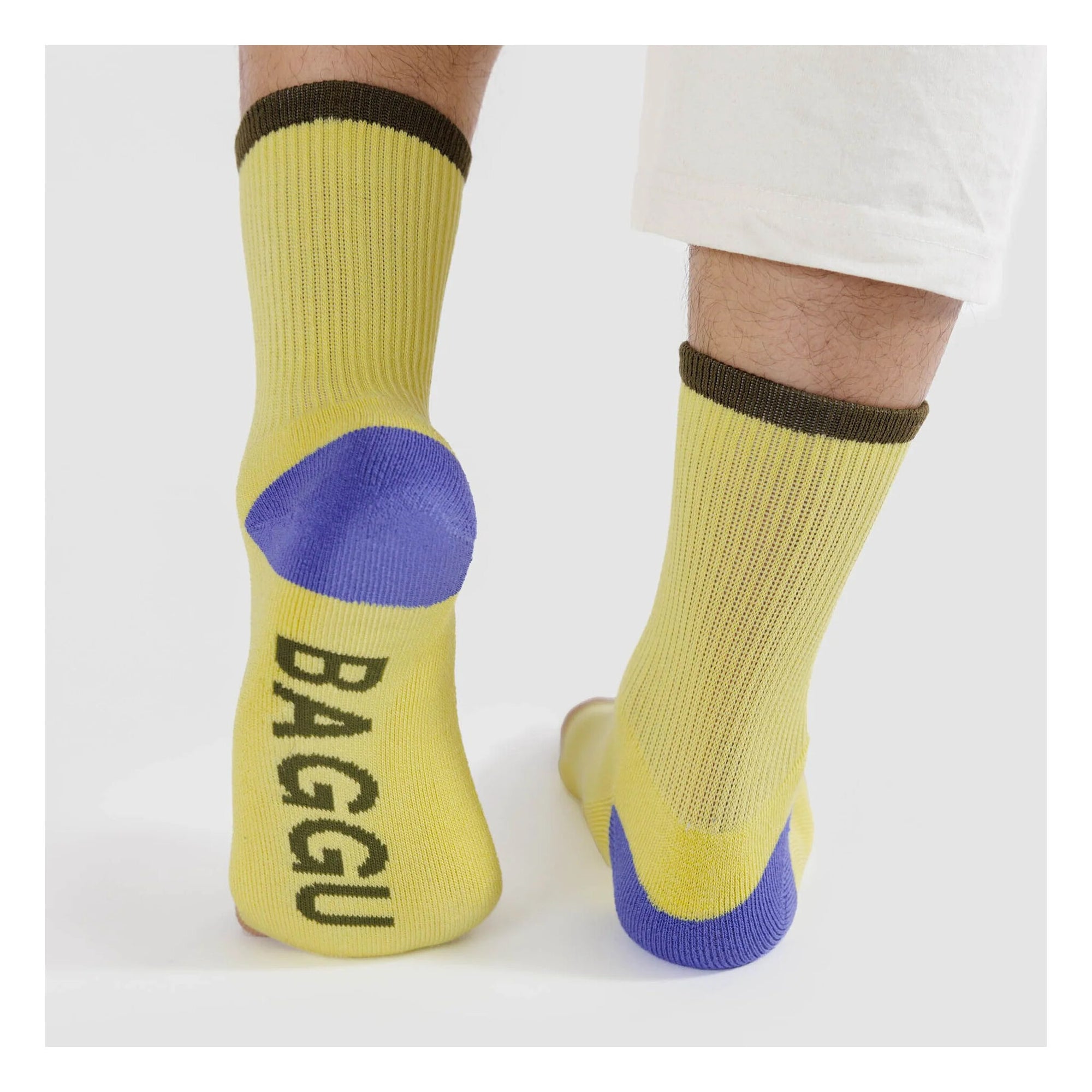 Chaussettes Ribbed Baggu Lemon Curd Mix