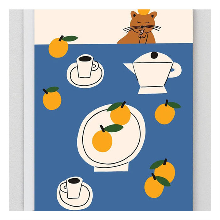 Carte de Souhaits Fika Art WRAP