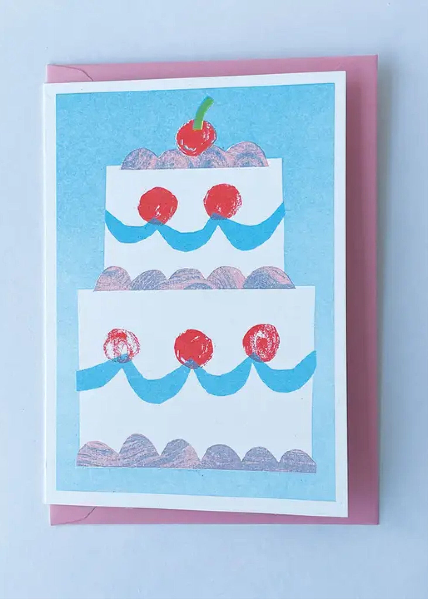 Carte de Souhaits Huge Cake Lizzie Lomax