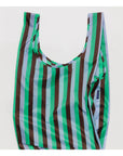 Sac Réutilisable Standard Baggu Mint 90's Stripe