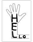 Carnet A6 Hello D. Shrigley