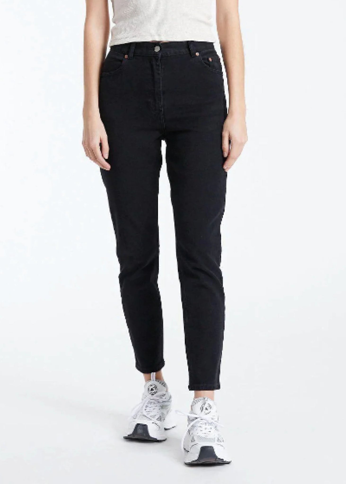 Jeans Nora Dr Denim Washed Black Stretch