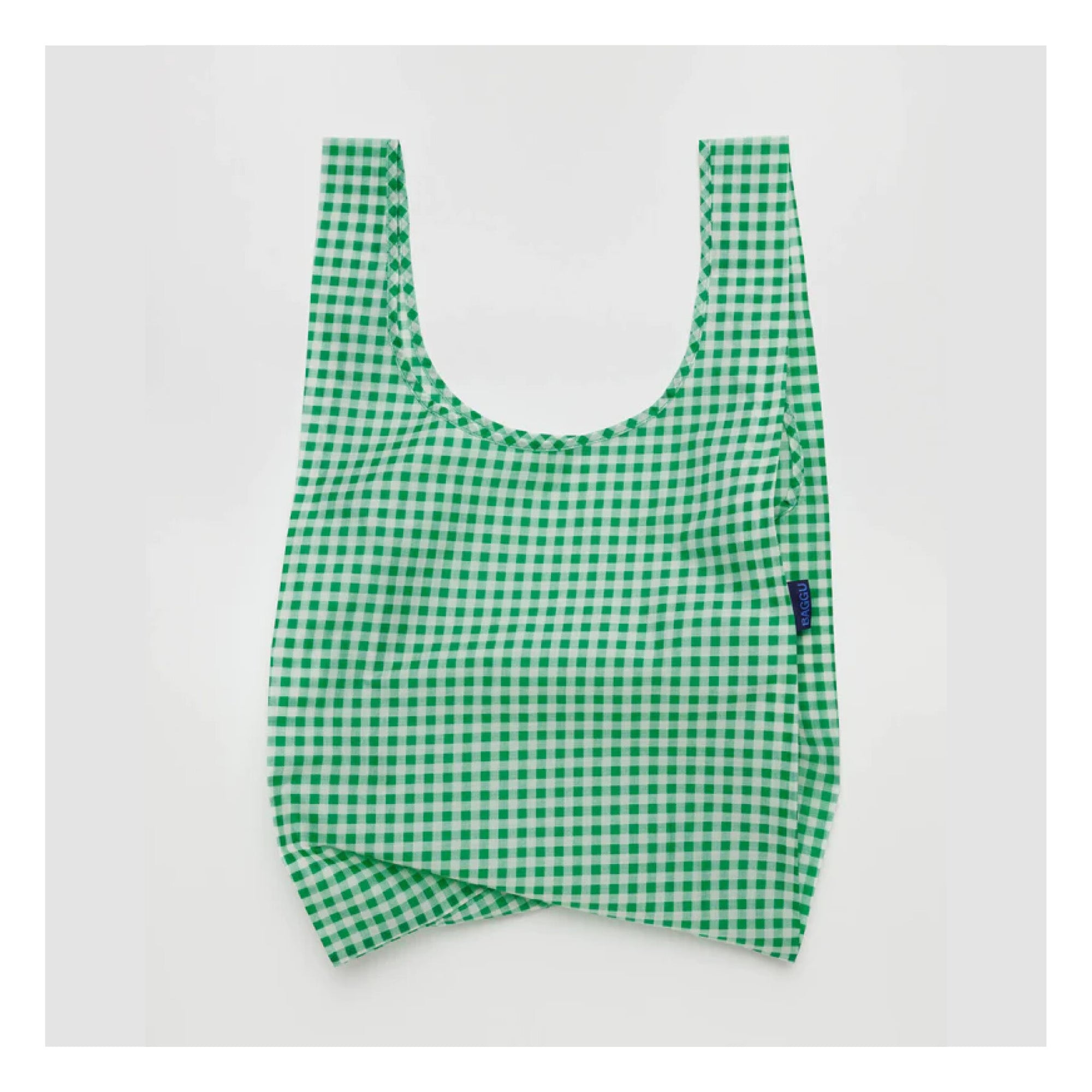 Sac Réutilisable Standard Baggu Green Gingham