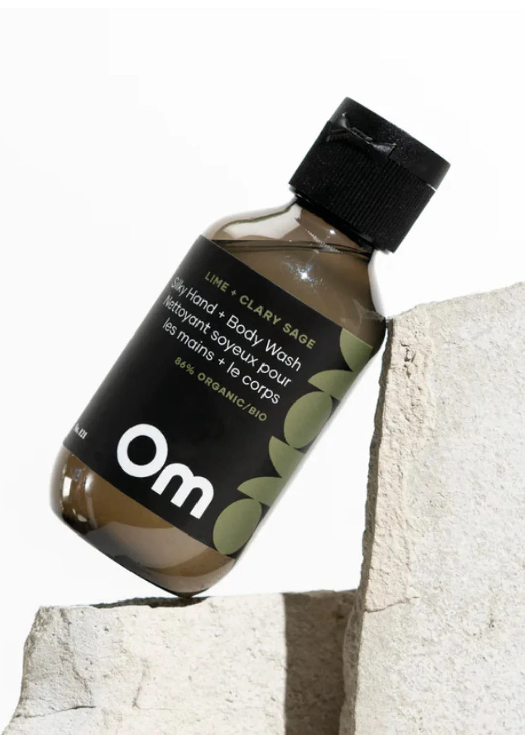 Mini Gel Douche Lime et Sauge 60ml Om Organics