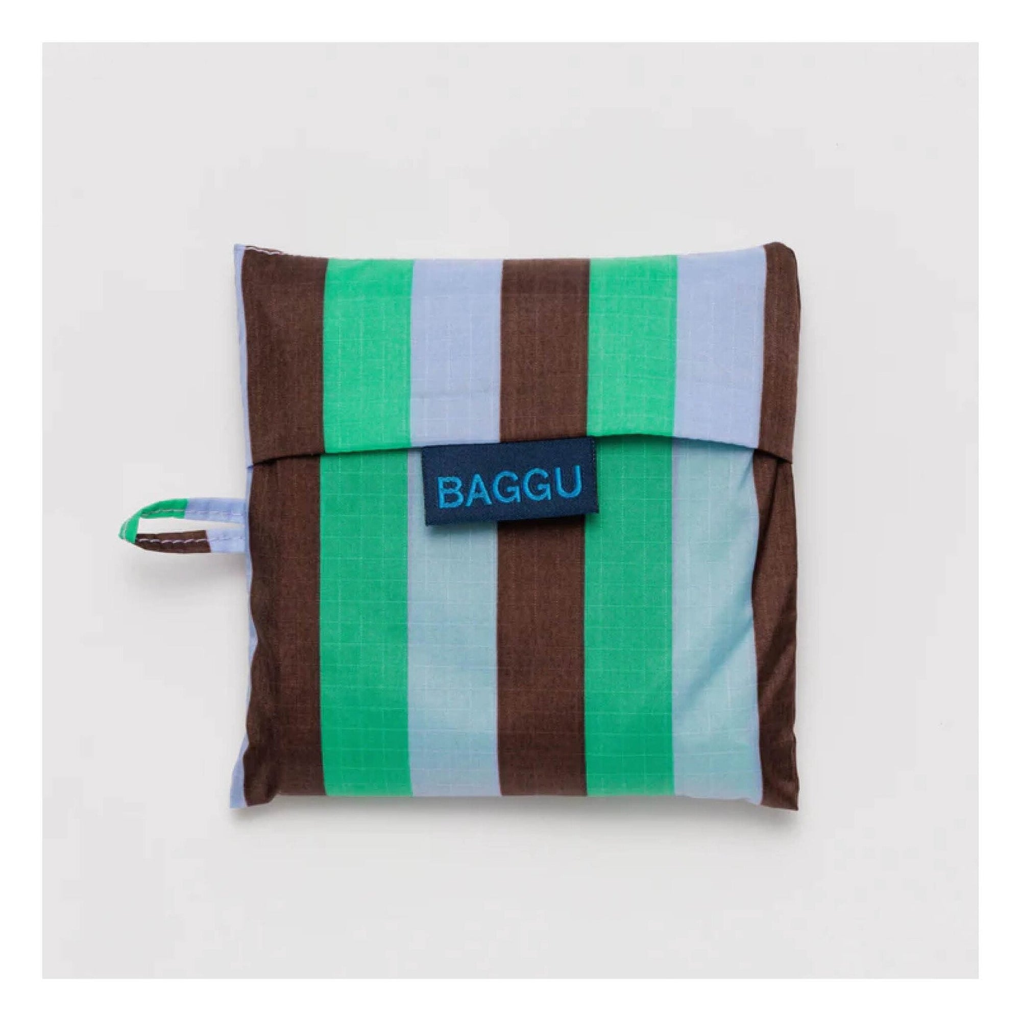 Sac Réutilisable Standard Baggu Mint 90&#39;s Stripe