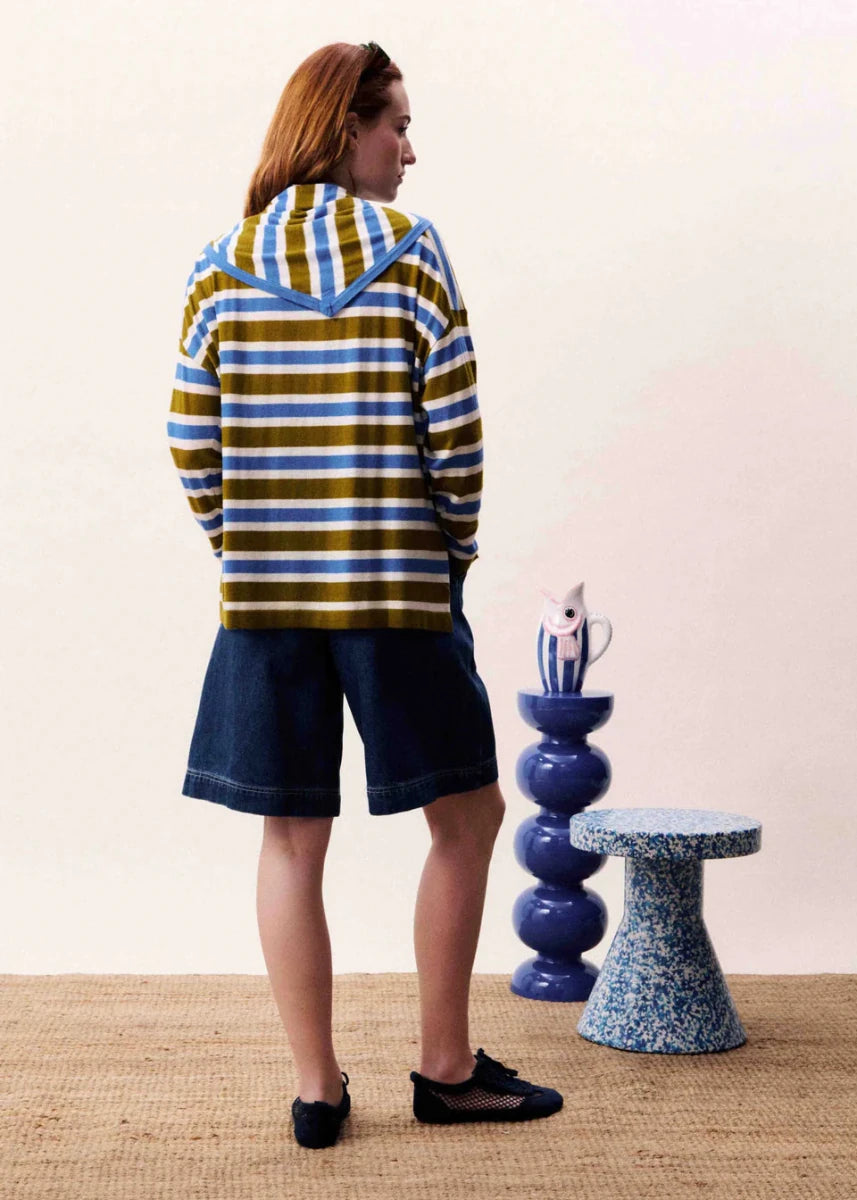 Foulard Baracoa FRNCH Olive - Ex - voto