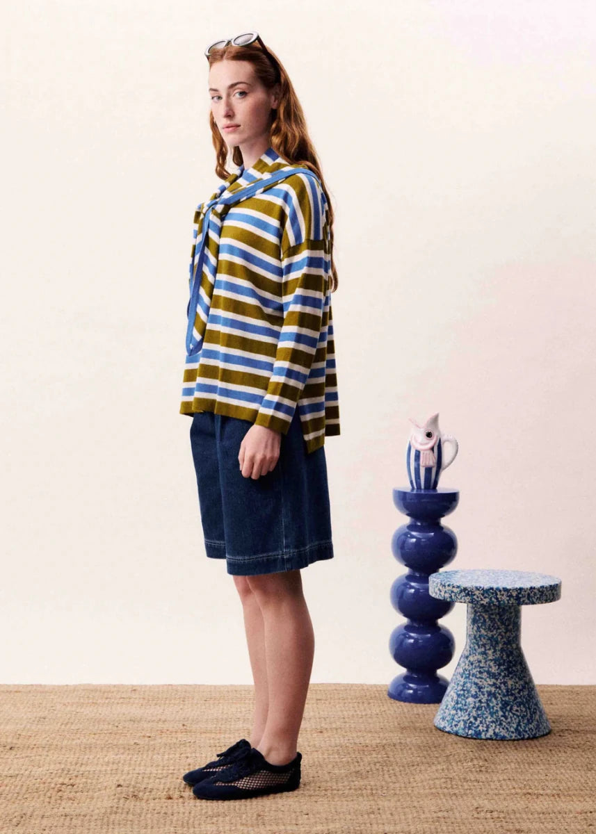 Foulard Baracoa FRNCH Olive - Ex - voto