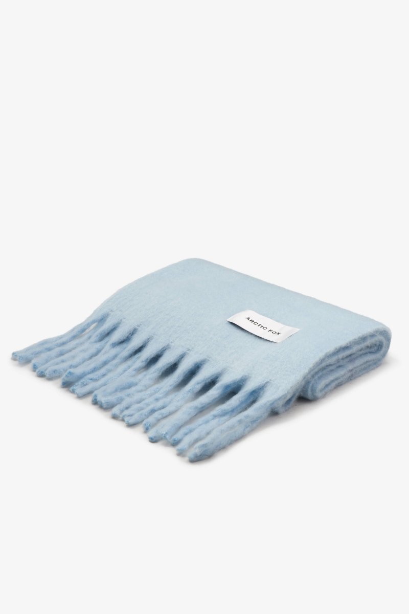 Foulard Stockholm Bleu Glacier Arctic Fox - Ex - voto