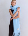 Foulard Stockholm Bleu Glacier Arctic Fox - Ex - voto