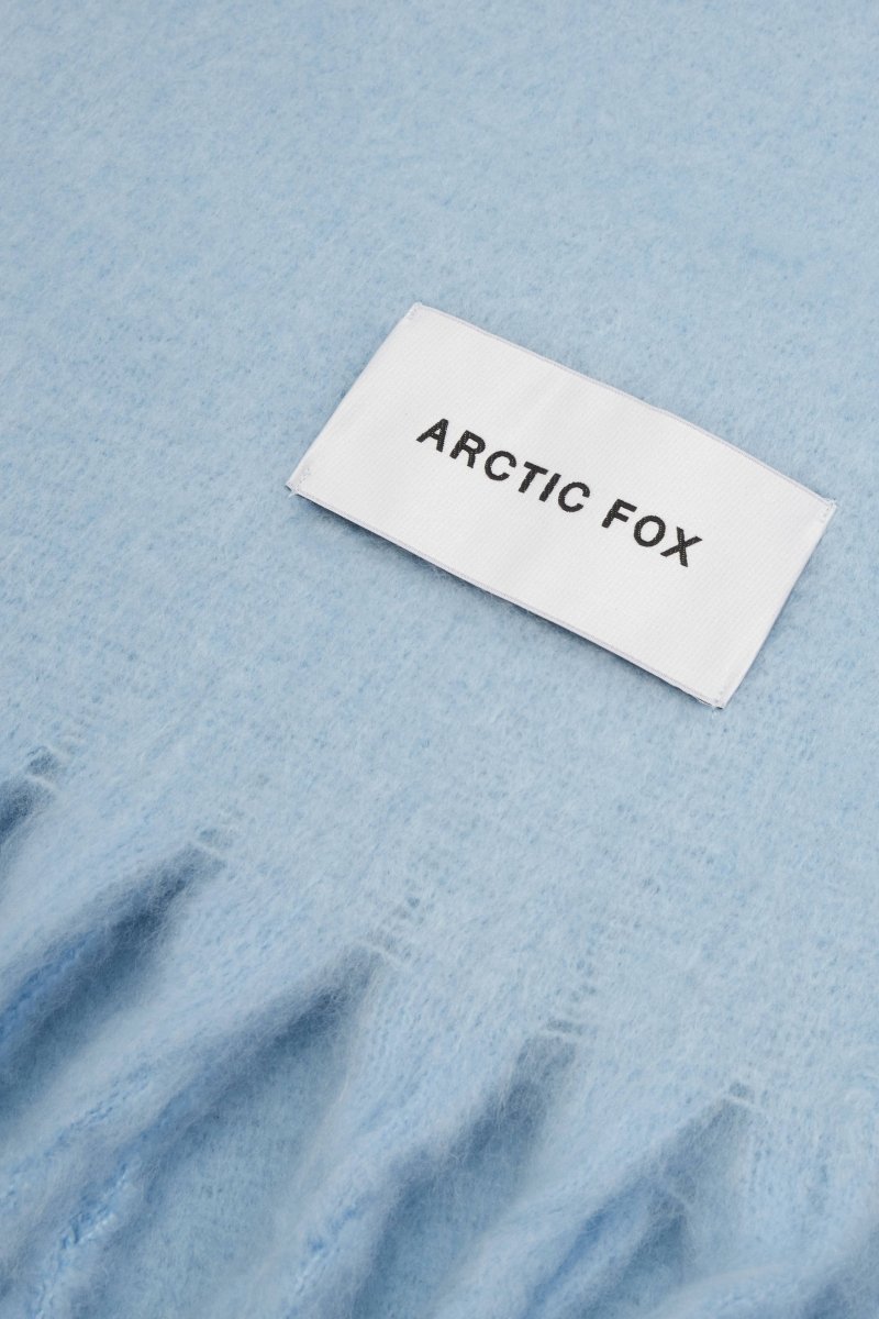 Foulard Stockholm Bleu Glacier Arctic Fox - Ex - voto