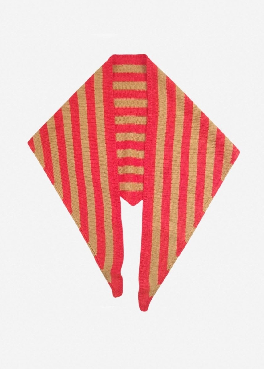 Foulard Triangle Rayures Verloop - Ex - voto