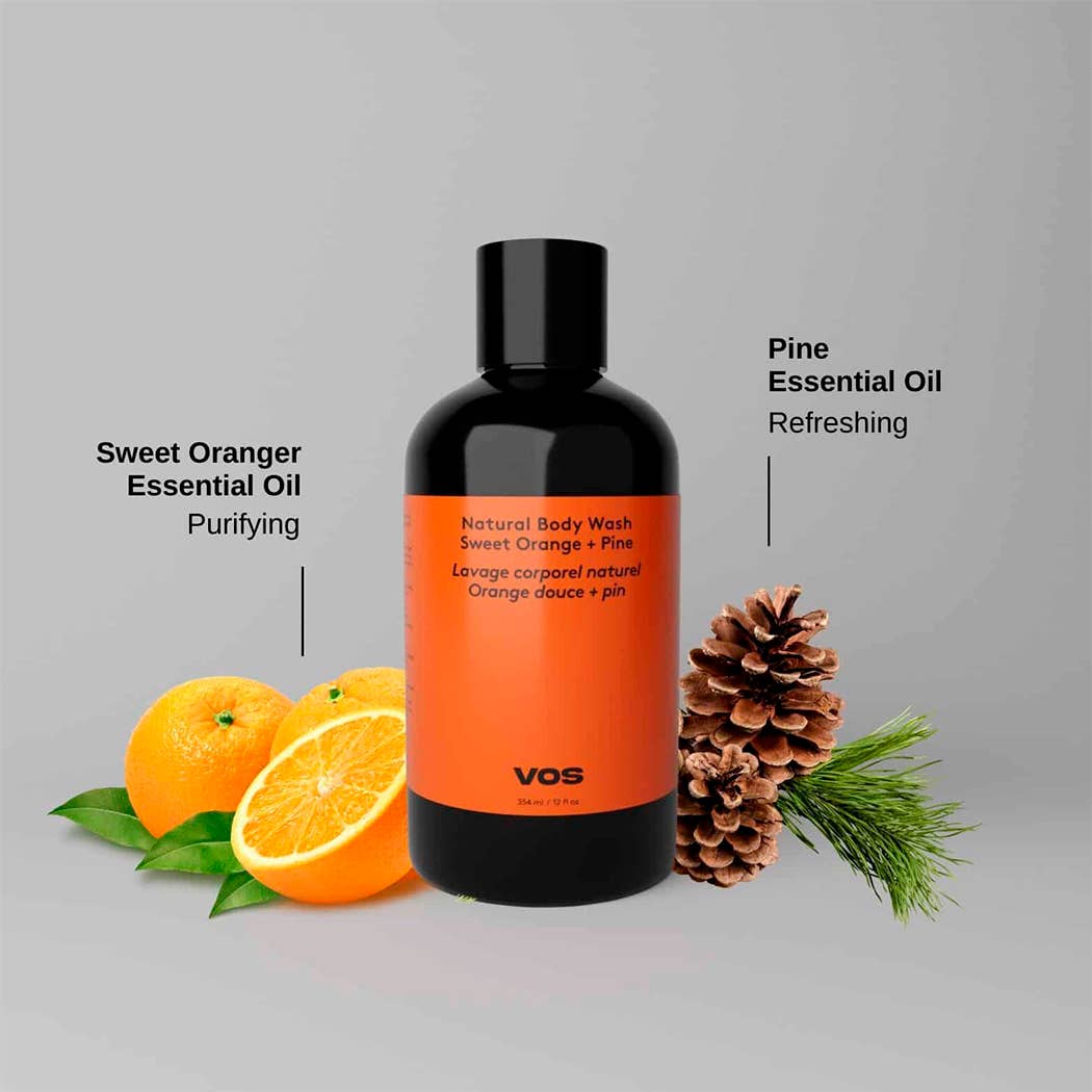 Gel Douche Orange Douce et Pin VOS BODY - Ex - voto
